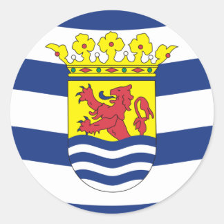 Adesivo Redondo Zelândia, Países Baixos