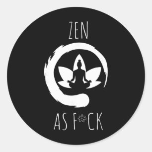 Adesivo Redondo Zen Totalmente