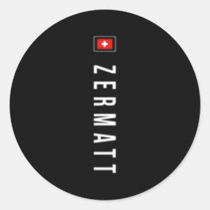 Adesivo Redondo Zermatt Expedition Xo4U Original