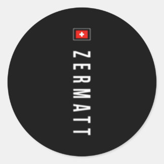 Adesivo Redondo Zermatt Expedition Xo4U Original