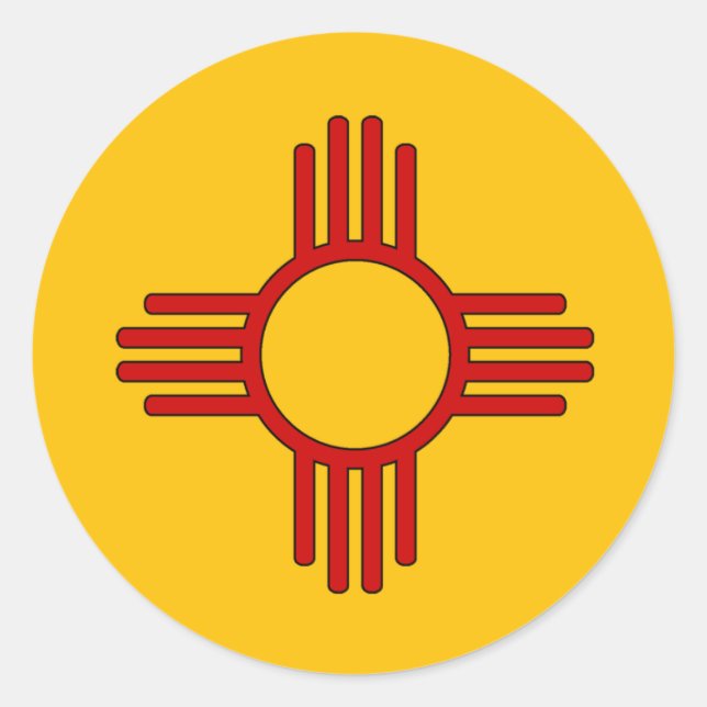 Adesivo Redondo Zia (Frente)