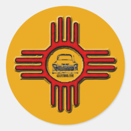 Adesivo Redondo Zia Bob Round Sticker