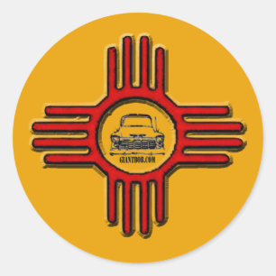 Adesivo Redondo Zia Bob Round Sticker