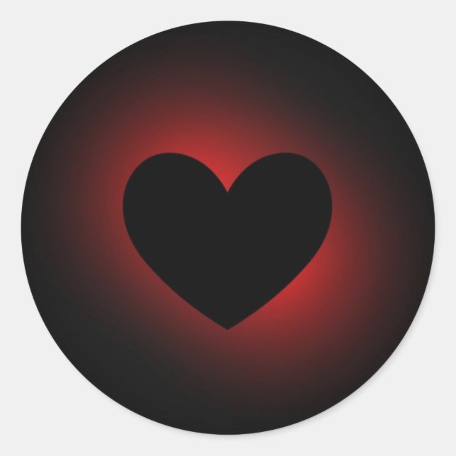 Adesivo Redondo Ziggi's Heart Sticker - Round (Frente)
