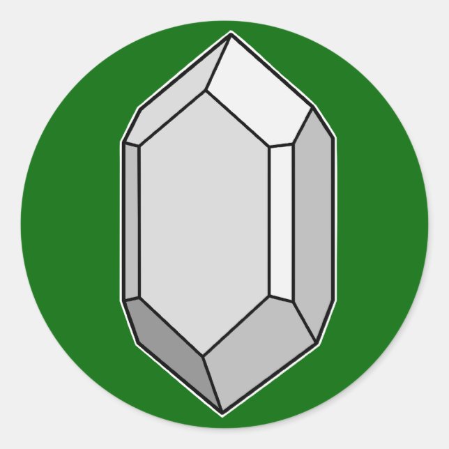 Adesivo Redondo Zircon (Frente)