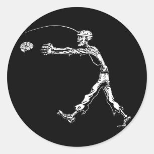 Adesivo Redondo Zombi perpétuo