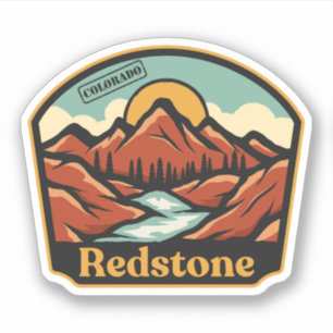 Adesivo Redstone, Colorado Sticker