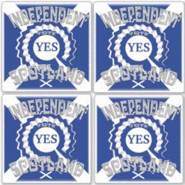 Adesivo Referendo sobre a independência escocesa