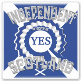 Adesivo Referendo sobre a independência escocesa