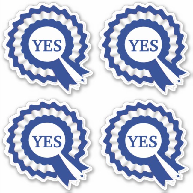 Adesivo Referendo sobre a independência escocesa - Contorn (Frente)