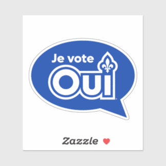 Adesivo Référendum OUI-Québec