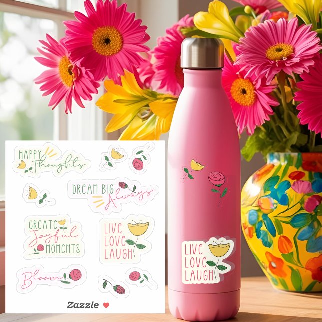 Adesivo Reflexões felizes modernos: Vinhetas De Vinilo De  (Criador carregado)