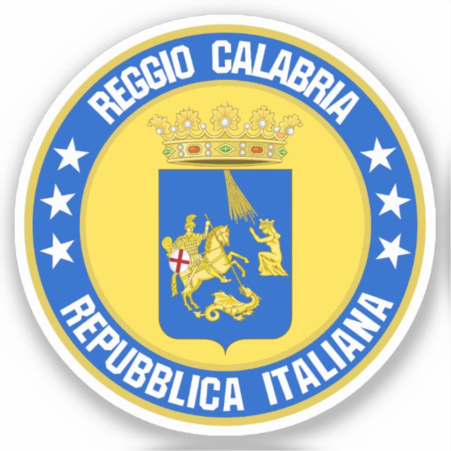Adesivo Reggio Calabria (Frente)