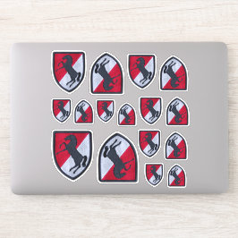 Adesivo Regimento de Cavalaria 11 blindada Fort Meade