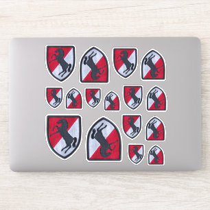 Adesivo Regimento de Cavalaria 11 blindada Fort Meade