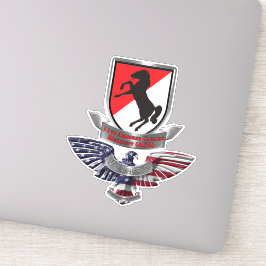 Adesivo Regimento Veterano de Cavalaria 11 blindada