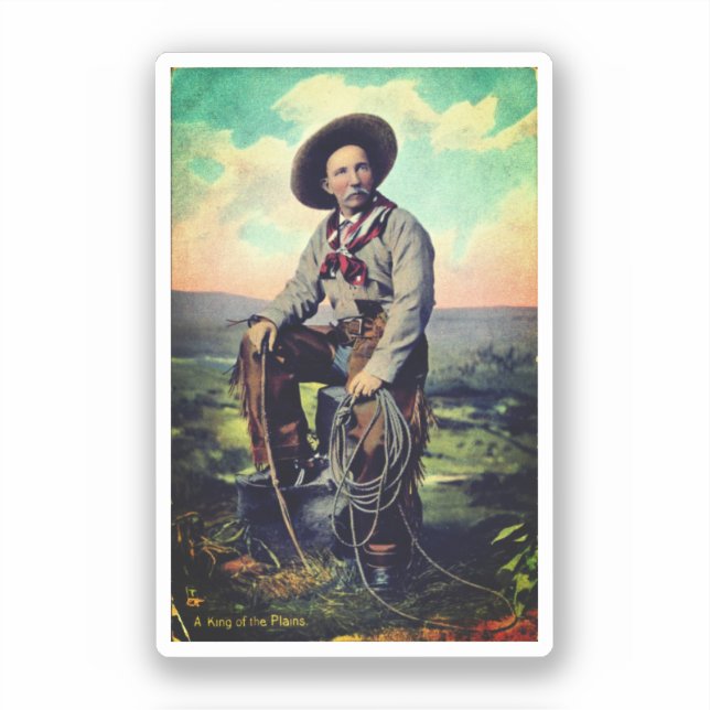 Adesivo Rei das Planícies (c. 1907) (Frente)