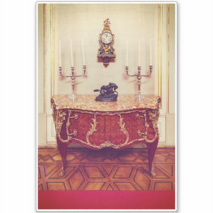 Adesivo Rei Luis Bedroom. Ajuda, Palácio Nacional, Lisboa.