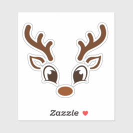 Adesivo Reindeer de Natal
