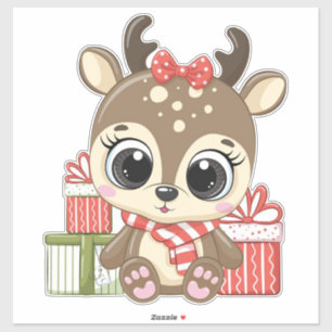 Adesivo Reindeer Sticker