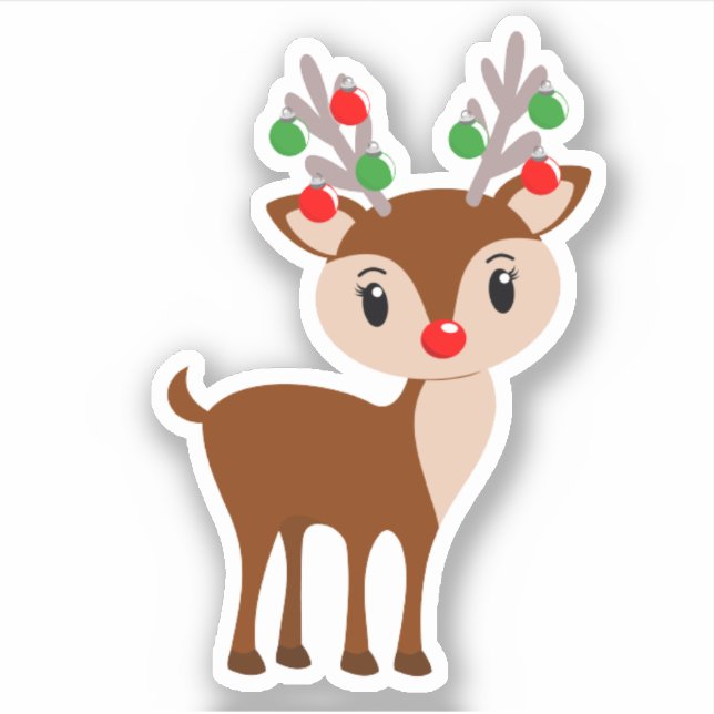 Adesivo Reindeer Sticker (Frente)