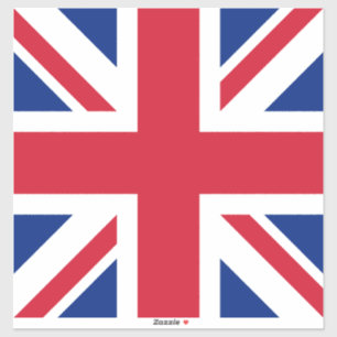 Adesivo Reino Unido Bandeira Union Jack das Colônias Britâ