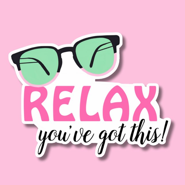 Adesivo Relaxe, você tem essa prova d'água (Criador carregado)