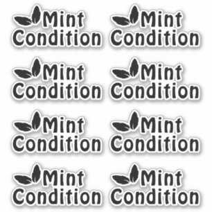 Adesivo Remoção da Condição da Mint