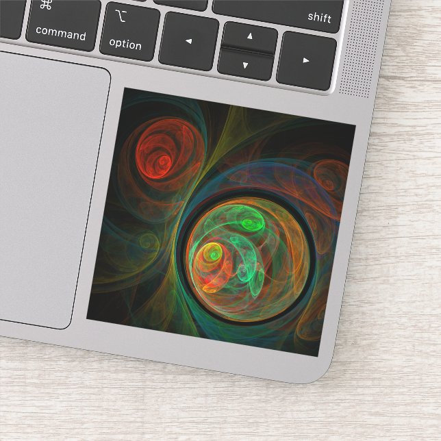 Adesivo Renascimento da Abstrato Art (Detalhe)