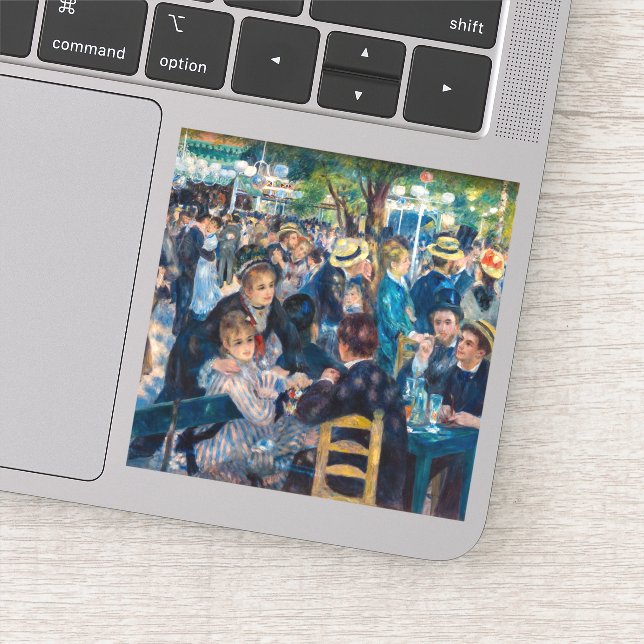Adesivo Renoir - Dança no Le Moulin de la Galette (Detalhe)