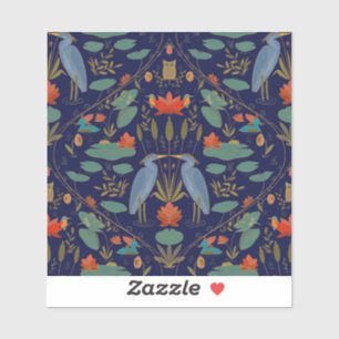 Adesivo Renovação do Patrimônio Heronário Azul-marinho Chi