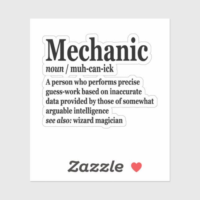Adesivo Reparador do Funny Reparador de Definição Mecânica (Folha)