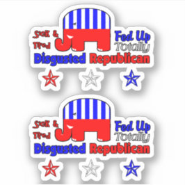 Adesivo Republicano Disfarçado