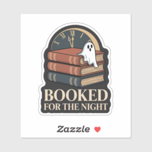 Adesivo Reservado para a Noite - livro assustador