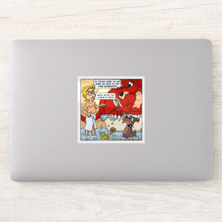 Adesivo Resident Dragon - Right After You Scrub My Back