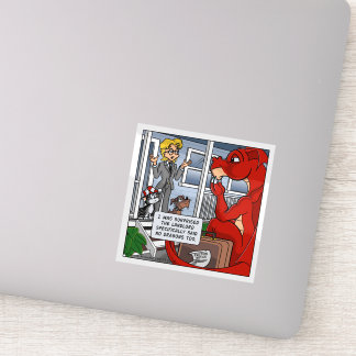 Adesivo Resident Dragon - The Landlord Said No Dragons 