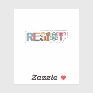 Adesivo Resistência à Camisa Combater o Resistente Protest