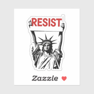 Adesivo Resistência ao fascismo Transgênero Floral LGBTQ A