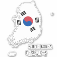 Resumo do Mapa de Sinalizador da Coreia do Sul