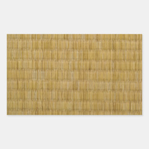Adesivo Retangular 畳 da esteira de Tatami