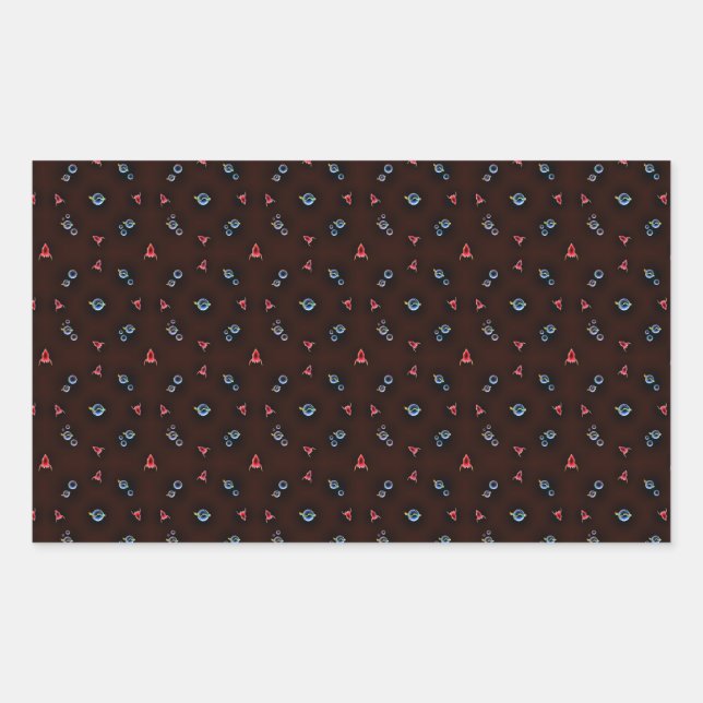 Adesivo Retangular 006 espaço (Frente)