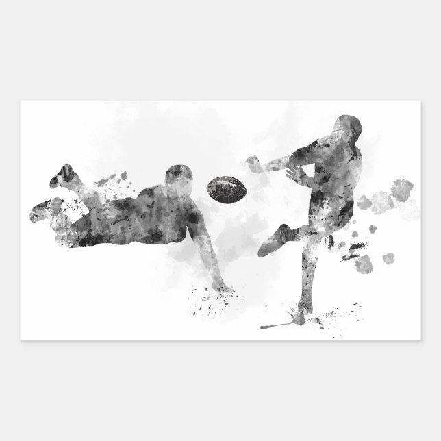 ADESIVO RETANGULAR 2 JOGADORES RUGBY - (Frente)