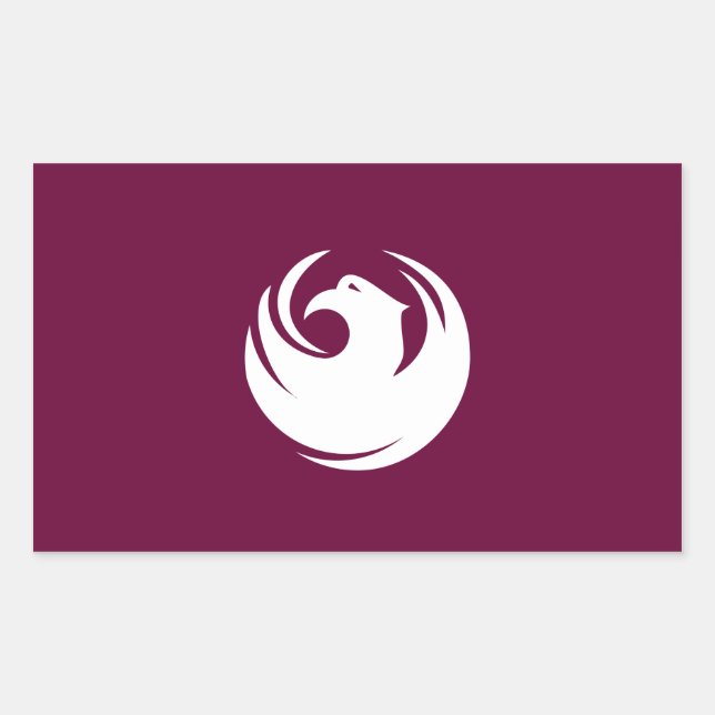 Adesivo Retangular 4 Sinalizador Phoenix (Frente)