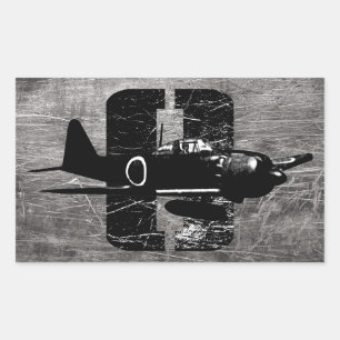 Adesivo Retangular A6M Zero