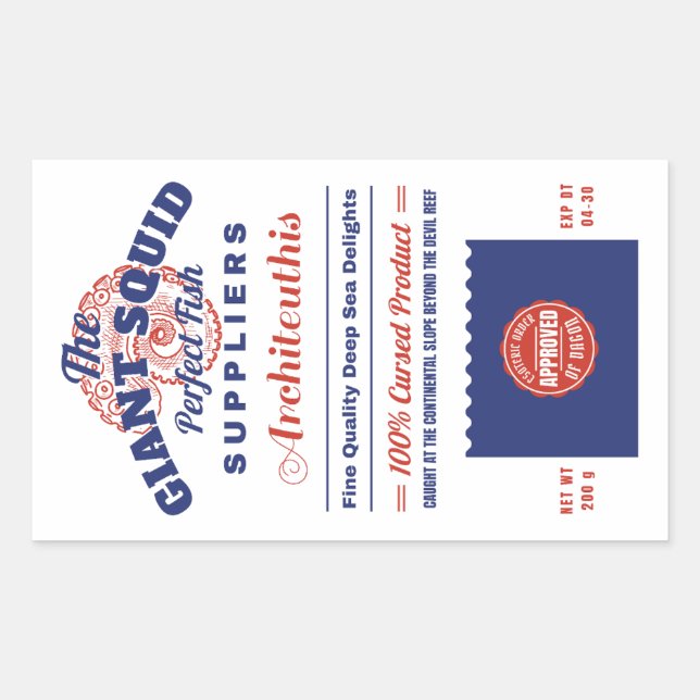 Adesivo Retangular A Boca-Boca-Lula Gigante (Frente)