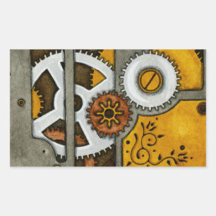 Adesivo Retangular A caixa