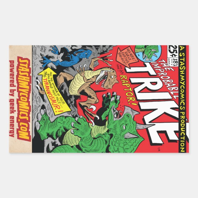 Adesivo Retangular A improvável viagem de Jim Lawson Stickers (Frente)