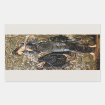 A invasão de Merlin (Edward Burne-Jones) por Vivie