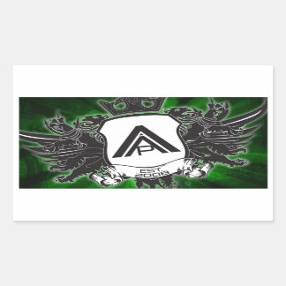 ADESIVO RETANGULAR AAP LOGO STICKER
