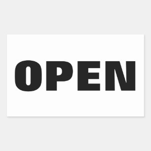 ADESIVO RETANGULAR ABERTO